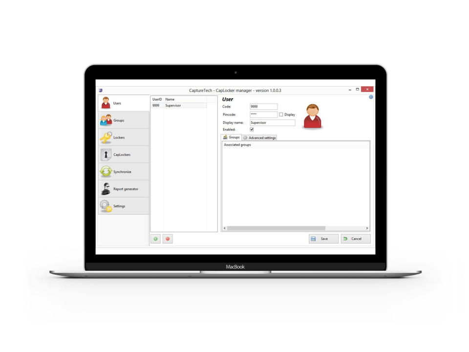screenshot of KeyCop Manager